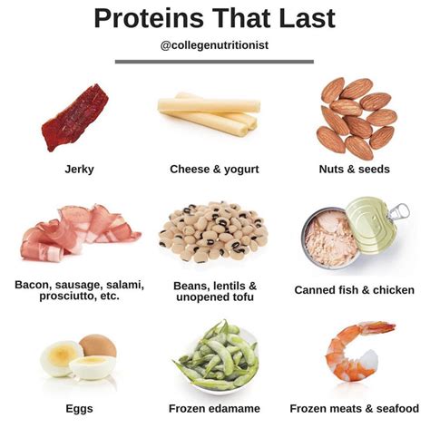 Long-Lasting Protein Sources