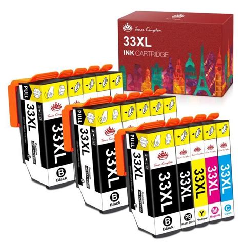 Xl Cartouches D Encre Pack Compatibles Pour Epson Xl Pour Epson