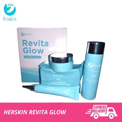 Her Skin Revita Glow Skin Rescue Kit NEW PACKAGING Lazada PH