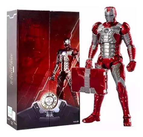 Iron Man Mk Zd Toys Action Figure Homem De Ferro Articulado