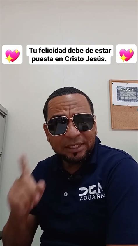 Tu Felicidad Debe De Estar Puesta En Cristo Jes S Fe Cristiano Amor