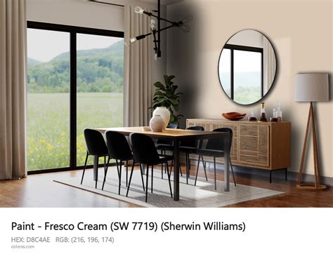 Sherwin Williams Fresco Cream Sw Paint Color Codes Similar