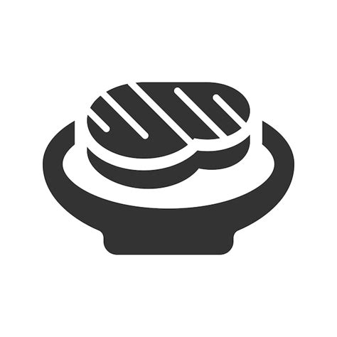 Premium Vector Beef Steak Icon