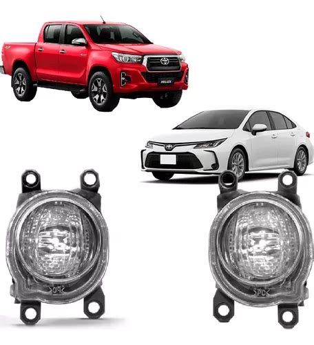 Par Farol Milha Aux Corolla Hilux Full Led Frete Gr Tis