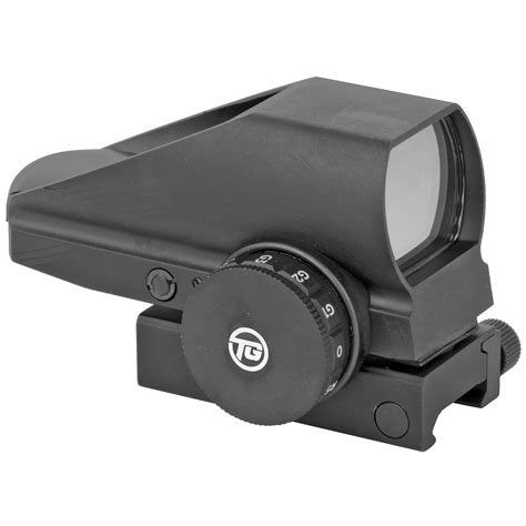 Truglo Tru Brite Red Dot 1x34mm 5 Moa Red And Green Dot Black Includes Picatinny Mount