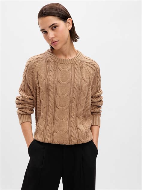 Cable Knit Sweater Gap