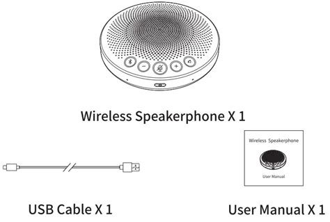 Raybit Pod Wireless Speakerphone User Manual