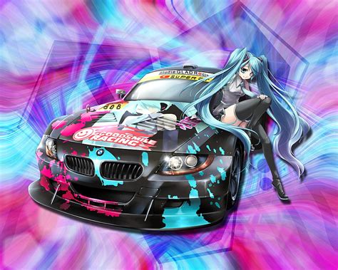 1920x1080px 1080p Free Download Goodsmile Racing Car Cute