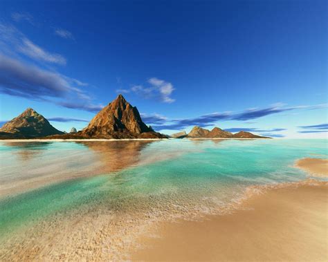 Sandy Beach Wallpapers - Wallpaper Cave