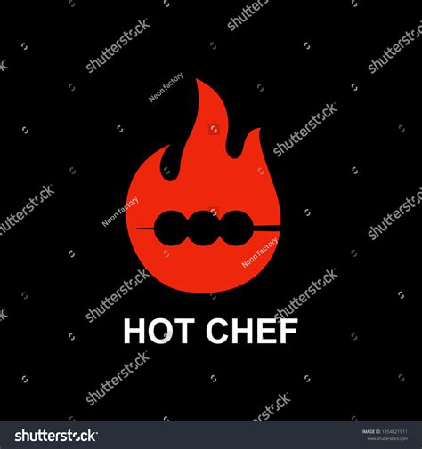 Steamy Hot Food Icon Logo Template Stock Vector Royalty Free 1354821911
