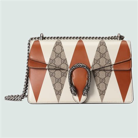 Sac Paule Dionysus Petite Taille En Toile Et Cuir Multicolores