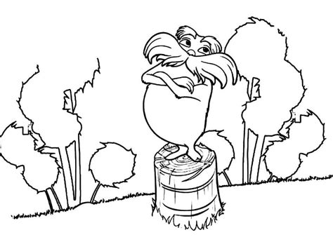 Lorax Free Coloring Page Download Print Or Color Online For Free