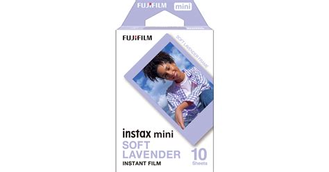 Fujifilm Instax Mini Soft Lavender Instant Film B H