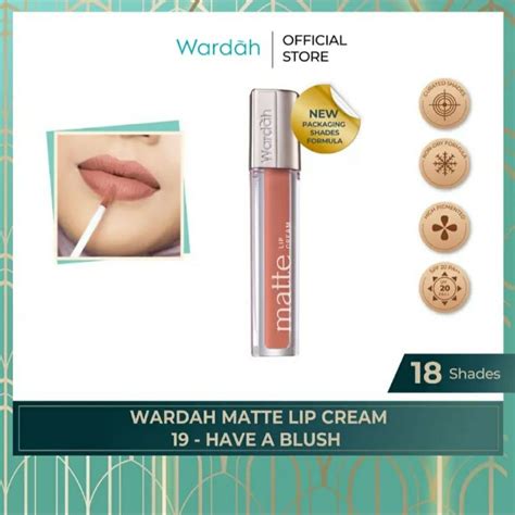 Jual WARDAH EXCLUSIVE MATTE LIP CREAM NEW SHADE Shopee Indonesia