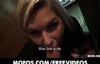 Public Pickups Gorgeous Blonde Bartender Paid For Sex SunPorno
