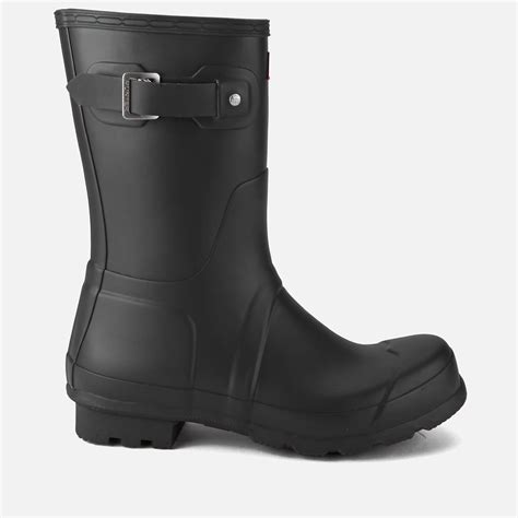 Lyst - Hunter Original Short Wellies in Black for Men