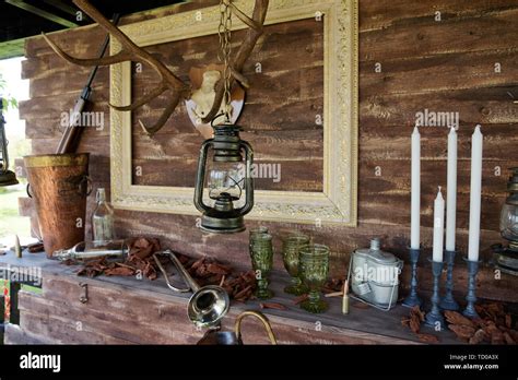 Hunting Lodge Interior Hi Res Stock Photography And Images Alamy