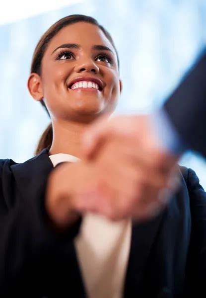 Business Woman Handshake Stock Image Everypixel