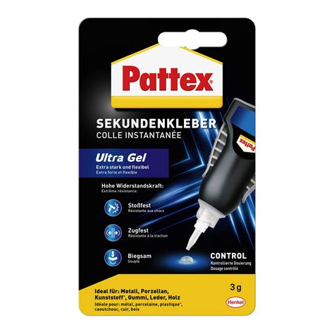 Pattex Sekundenkleber Ultra Gel Matic G Hagebau De