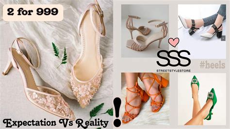 Street Style Store Heels Haul Expectations Vs Reality