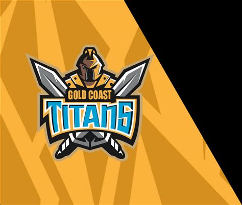 Download Gold Coast Titans Logo Background | Wallpapers.com