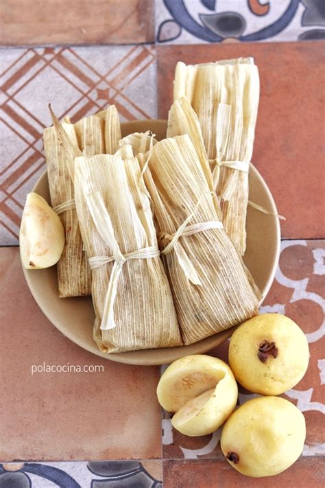 Tamales De Guayaba Con Piloncillo Receta De Tamales Dulces