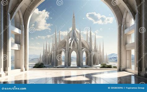 Famous Cathedral Gothic Arches Symbolize Spirituality In Modern