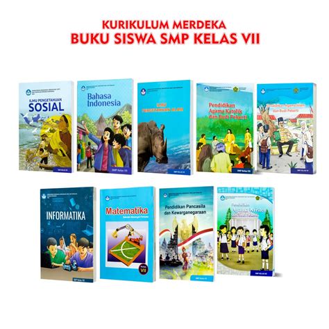 Jual Buku Pelajaran Smp Kelas Vii Kurikulum Merdeka Matematika Ppkn Pendidikan Agama Islam