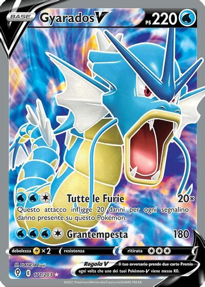 Gyarados V Evoluzioni Eteree Pok Mon Central Wiki