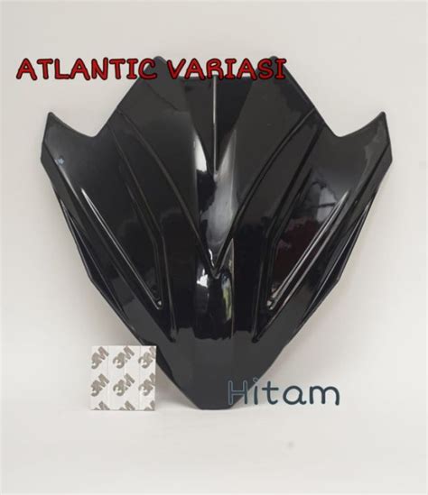 Visor Beat Fi Esp Injeksi Dan Vario All New Hitam