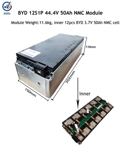 BYD Brand EV Battery Module 50AH Lithium Battery NMC 12S1P