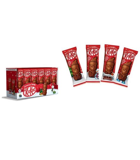 Figuras Kit Kat Santa Claus G Confitelia