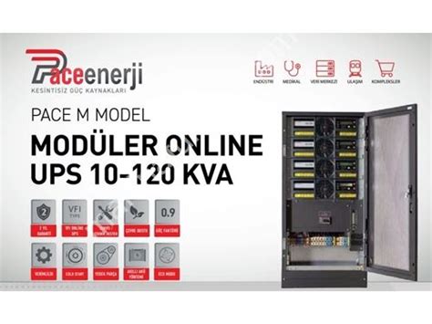 10 Kva 10000 W Modüler Online Ups Güç Kaynağı Pace Enerji 10 Kva