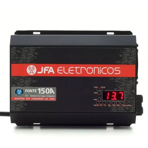 Fonte Carregador De Bateria Jfa A Sci Auto Equip