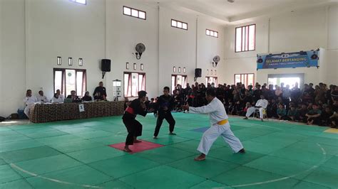 Atlet Silat Tingkat Smp Dan Sma Ikuti Kejuaraan Pencak Silat Bupati