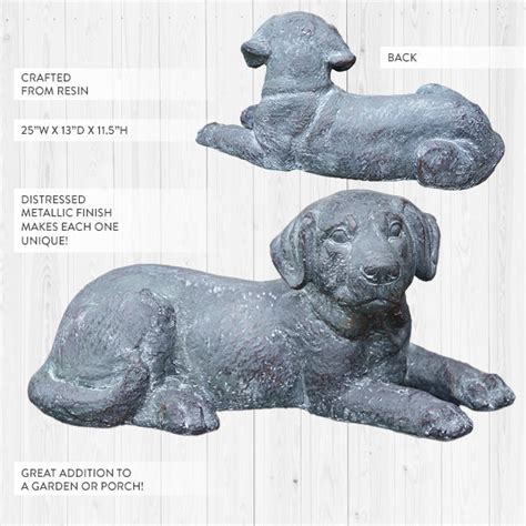 Dog Garden Statue - Decor Steals