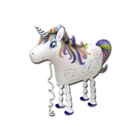 Air Walker Luftballon Einhorn Folie Cm Made In Japan