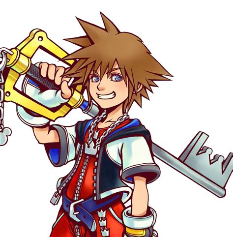 Kingdom Hearts Sora Keyblade Heartless Nobodies Worlds Png