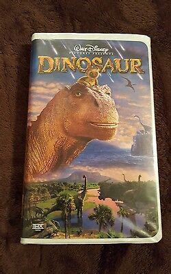 DINOSAUR WALT DISNEY (VHS, 2001) | eBay