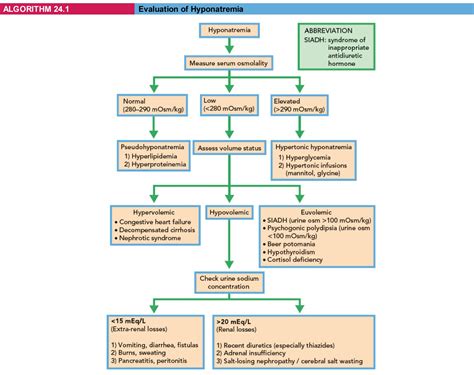 Evaluation Of Hyponatremia Emergency Medicine Hyponatremia Medicine