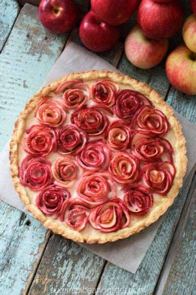 Apple Rose Pie ⋆ Sugar Spice And Glitter