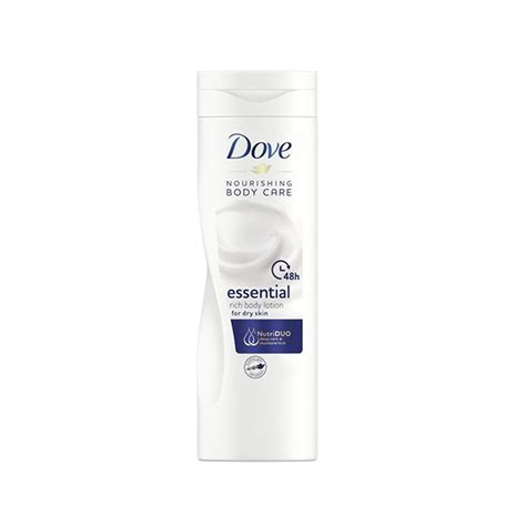 Dove Nourishing Body Care Essential Rich Body Lotion Dry Skin Ml