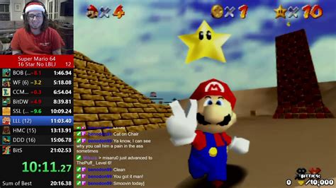 16 Star No Lblj In 20 54 Super Mario 64 Youtube