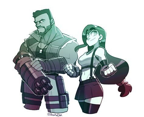 Barret And Tifa By Doodledox On Newgrounds