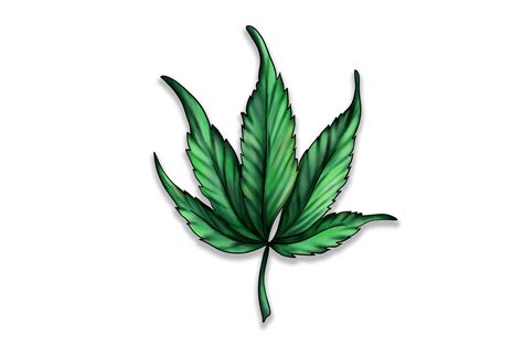 Cannabis Leaf Graphic by Art's and Patterns · Creative Fabrica