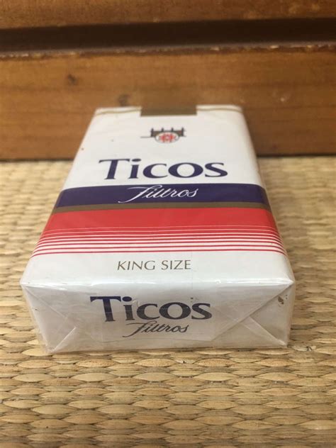 Ticos Filtros Cigarette Soft Pack Made In Costa Rica Danlys