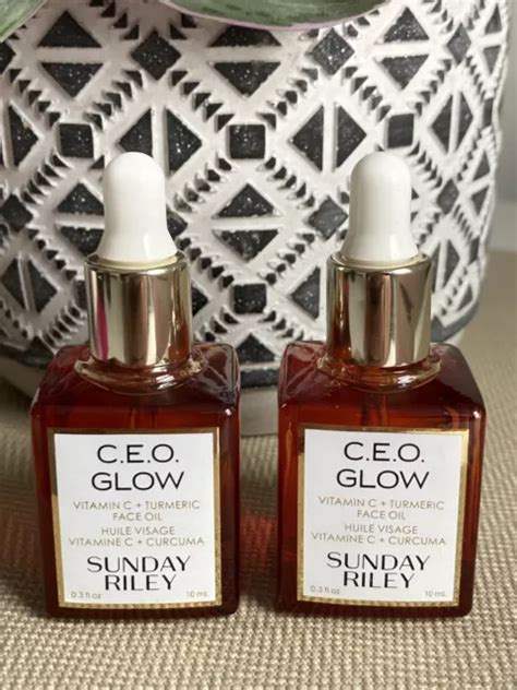 Sunday Riley Ceo Glow Vitamin C Turmeric Face Oil Ml X Ml