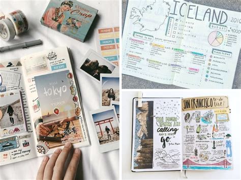 15 Creative Travel Bullet Journal Ideas For The Wanderlust She Tried What