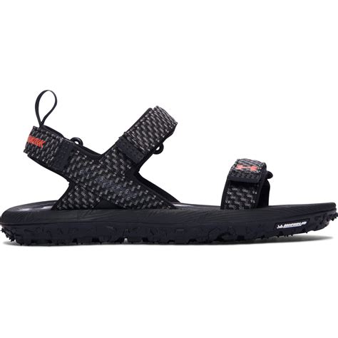 Under Armour Men's Ua Fat Tire Sandals in Black for Men | Lyst