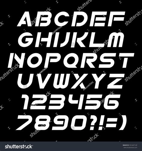 simple bold italic font 9